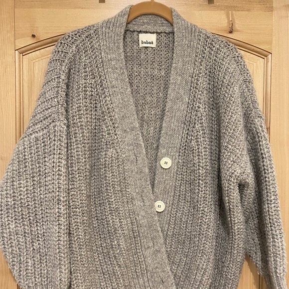 Babaa cardigan no19 in Mist - Picture 1 of 6